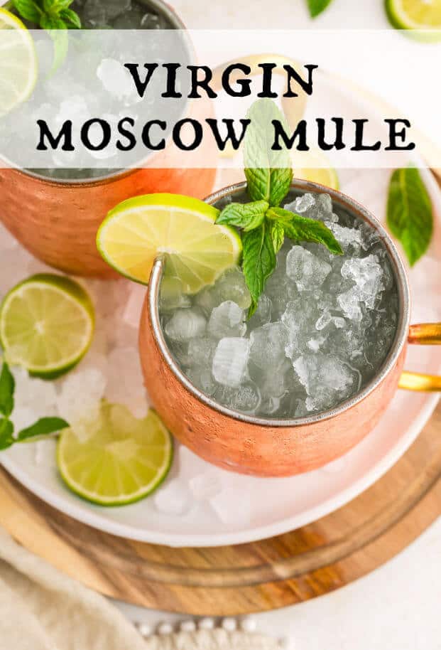 This 5-minute VIrgin Moscow Mule is the perfect drink for everyone to enjoy at your next holiday party or whenever you want a guilt-free drink to serve up in a hurry. With fresh lime juice, muddled mint, and refreshing ginger beer, you'll enjoy all the tangy, spicy goodness without the vodka. via @artfrommytable