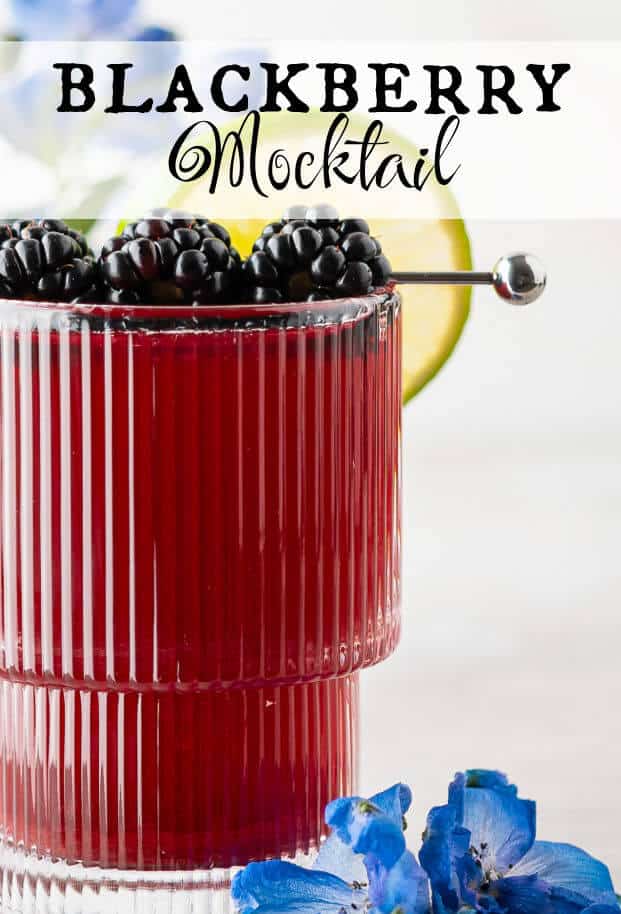Blackberry Mocktail - Art From My Table